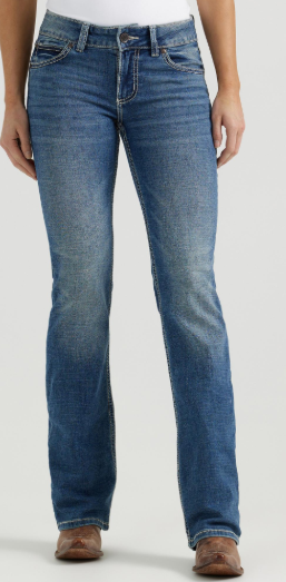 Wrangler Retro Mae Women Jean Mid Rise Deadwood