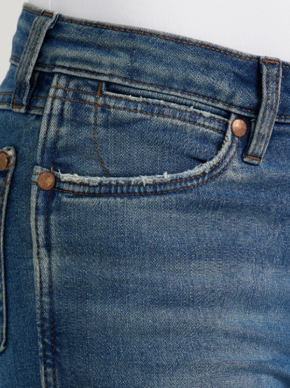 Wrangler Retro Premium Trouser Women Jean High Rise Shelby