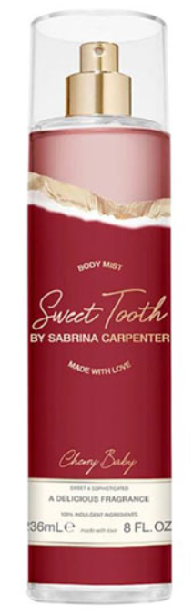 Sabrina Carpenter Cherry Pop Body Spray 8 Oz