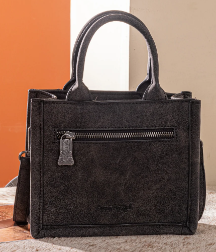 Trinity Ranch Western Hair-On Cowhide Mini Tote/Crossbody