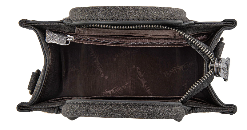Trinity Ranch Western Hair-On Cowhide Mini Tote/Crossbody