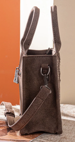 Trinity Ranch Western Hair-On Cowhide Mini Tote/Crossbody
