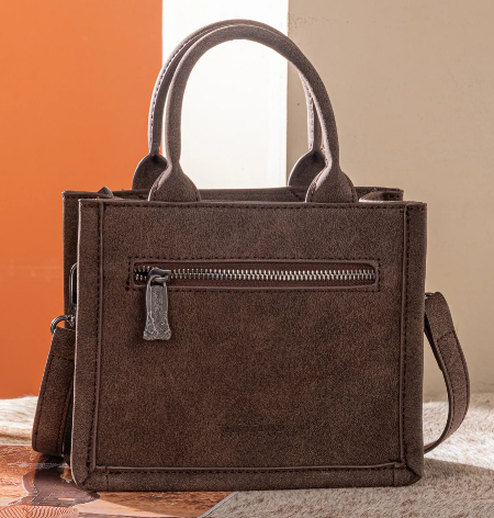 Trinity Ranch Western Hair-On Cowhide Mini Tote/Crossbody