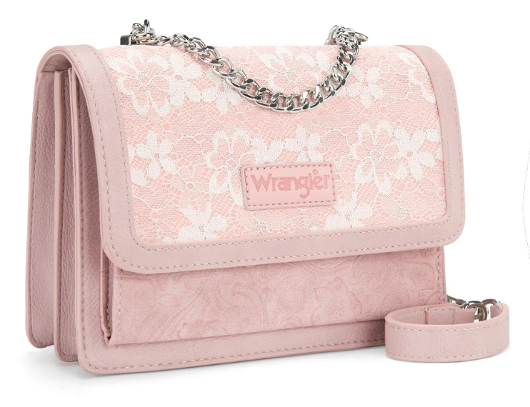 Wrangler Chic Lace Chain Shoulder Bag