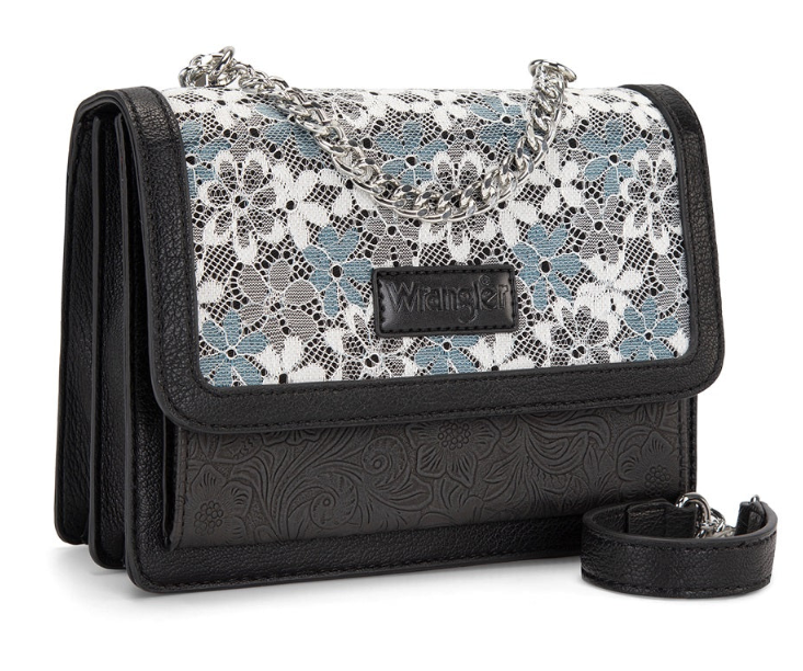Wrangler Chic Lace Chain Shoulder Bag