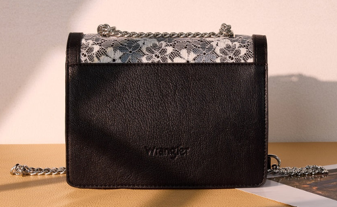 Wrangler Chic Lace Chain Shoulder Bag