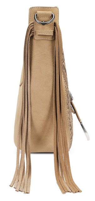 Trinity Ranch Floral Tooled Crossbody Bag