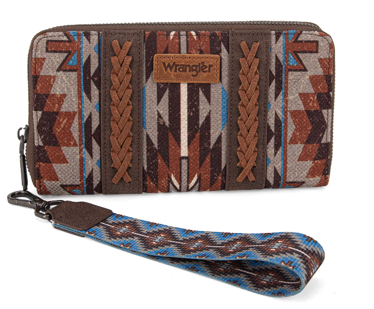Wrangler Southwestern Art Print Wallet