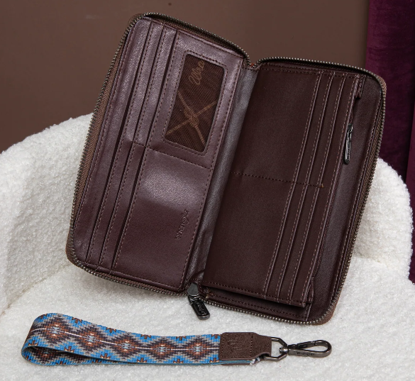 Wrangler Southwestern Art Print Wallet