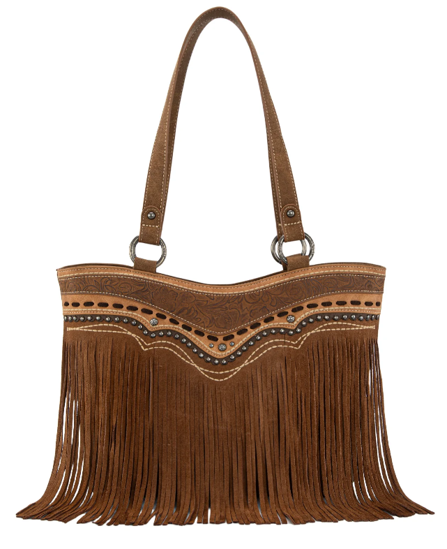 Montana West Fringe Collection Concealed Carry Tote