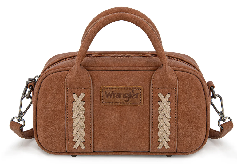 Wrangler Whipstitch Collection Mini Satchel/Crossbody Bag