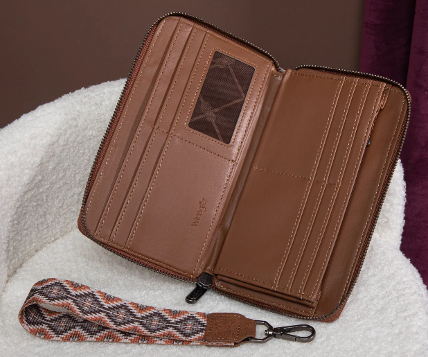 Wrangler Southwestern Art Print Wallet