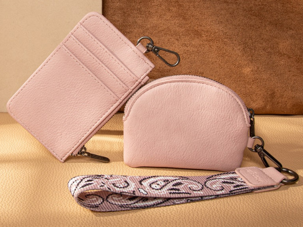 Wrangler Paisley RFID Blocking Card Coin Pouch Set