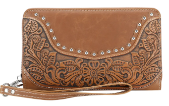 Montana West Tooling Collection Wallet/Wristlet