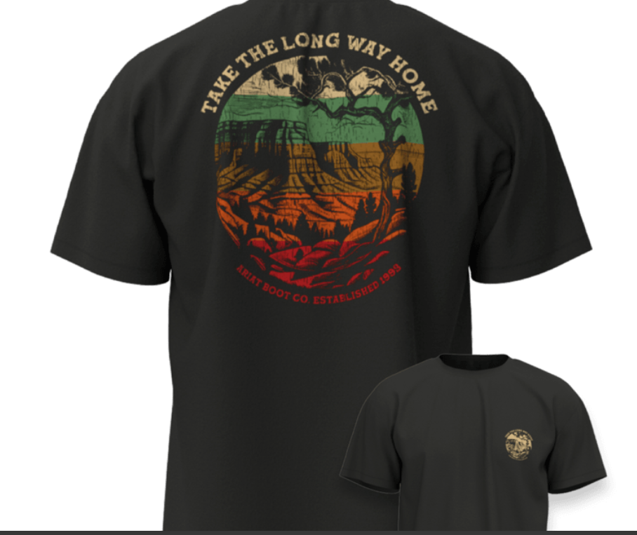Ariat MNS Ariat Take the Long Way T-Shirt
