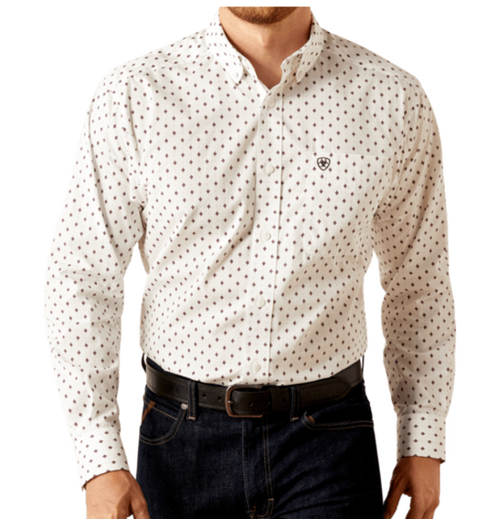 Ariat MNS Wrinkle Free Ross Classic Fit Shirt