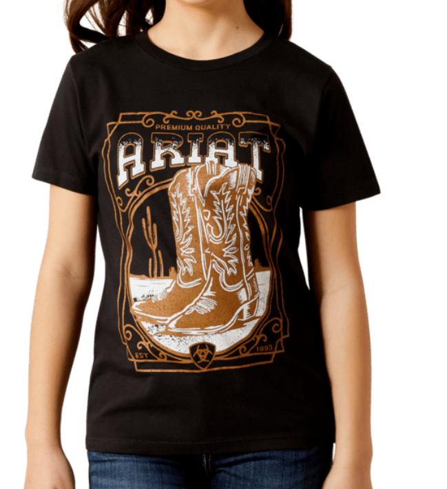 YTH Ariat Boot Cloche T-Shirt