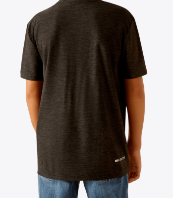 Ariat YTH Chest Camo Stripe Charger T-Shirt