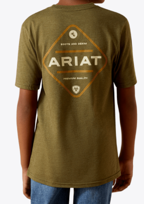 YTH Ariat Roped Diamond T-Shirt