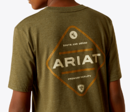 YTH Ariat Roped Diamond T-Shirt