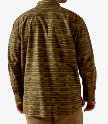 Ariat MNS Rebar Flannel DuraStretch Work Shirt