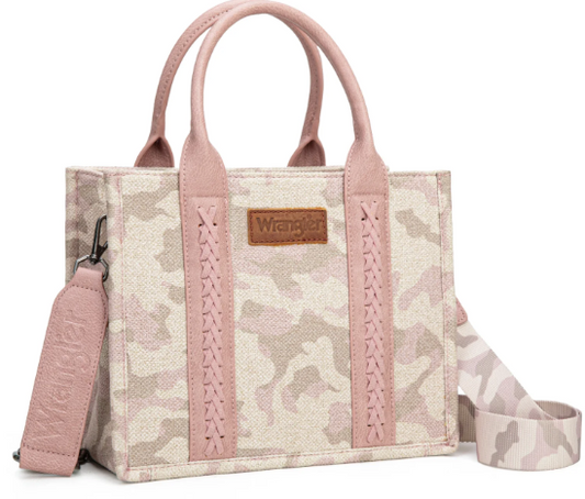 Wrangler Camo Print Tote/Crossbody