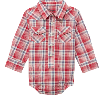 Wrangler Baby Boy Long Sleeve Bodysuit