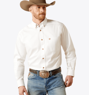 Ariat MNS Solid Twill Classic Fit Shirt