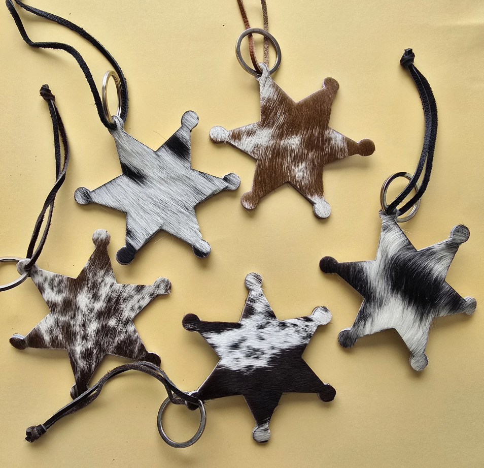 Genuine Cowhide Keychain/Ornament
