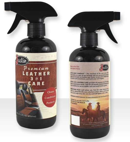 Justin 3 in 1 Leather Care