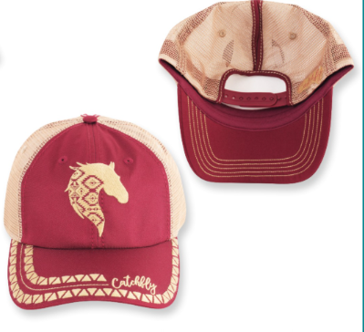 Catchfly Ladies Baseball Cap Aztec Horse Headcap