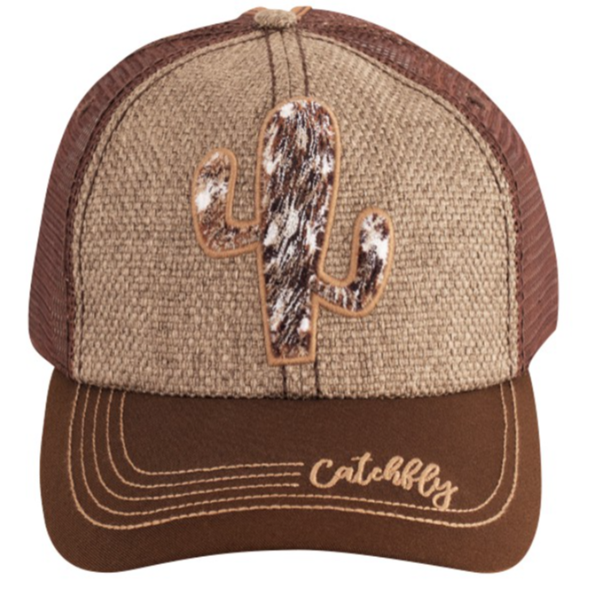 Catchfly Baseball Cap Fuzzy Saguaro