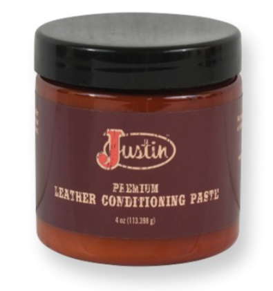 Justin Leather Cream Conditioner 4 Oz Jar