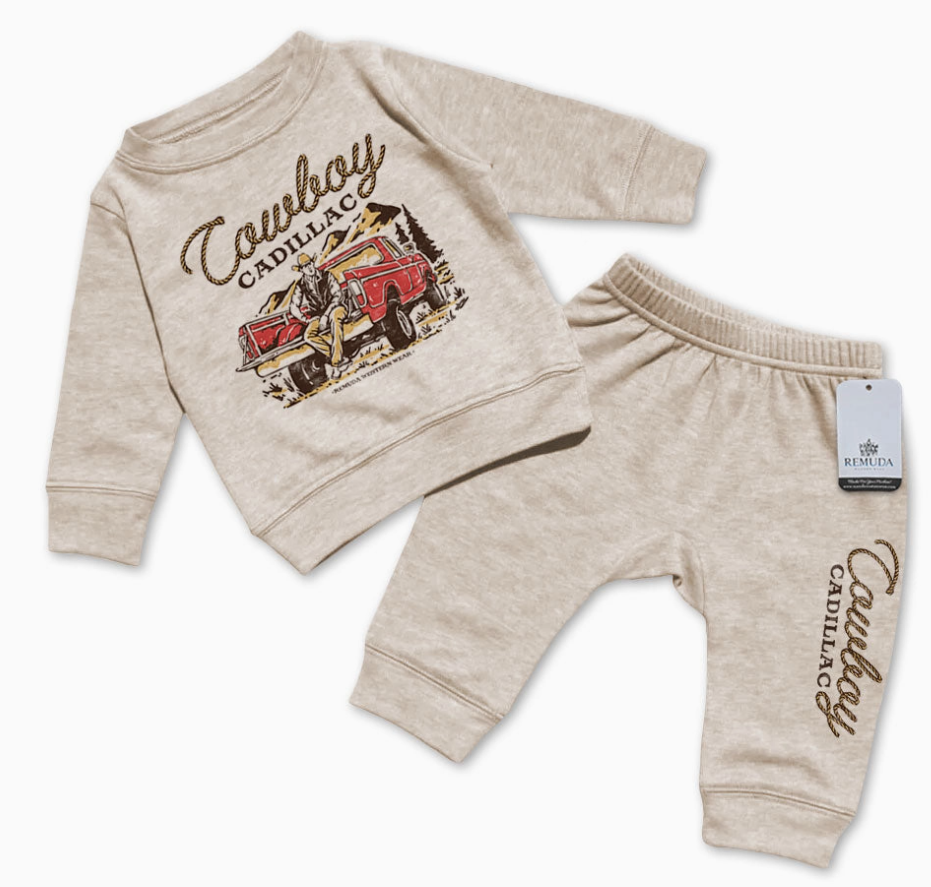 Infant Western 2 Piece Sweatsuit