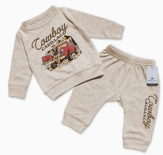 Infant Western 2 Piece Sweatsuit
