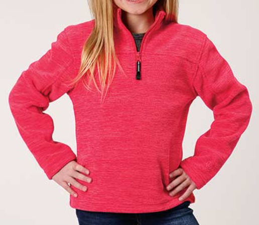 Roper Neon Pink Girls Jacket
