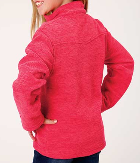 Roper Neon Pink Girls Jacket