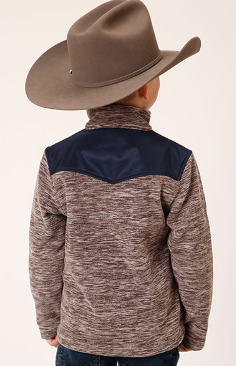 Roper Heather Chocolate Boys Jackets
