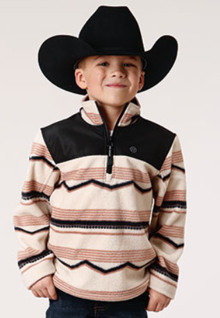 Roper Horizontal Aztec Print Boys Jackets