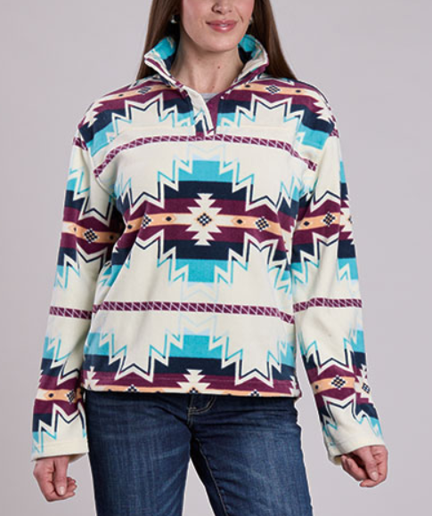 Roper Women Aztec Fleece Pullover