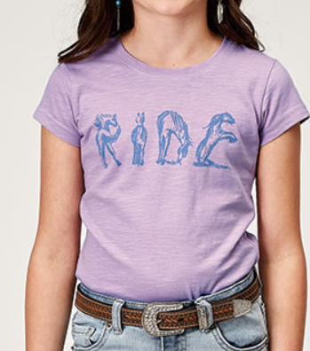 Roper Girl's Sleeve Tee