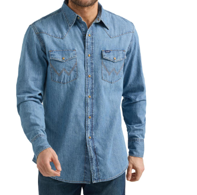 Wrangler Denim Men Shirt