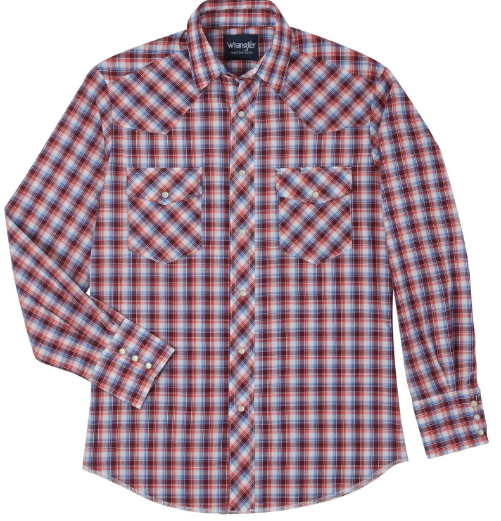 Wrangler Men's Western Shirt Basic