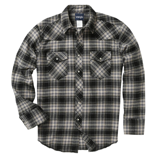 Wrangler Western Snap Flannel