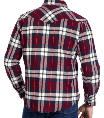 Wrangler Men's Western Flannel Shirt