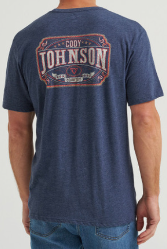 Wrangler Men's Reg Tee Cody Johnson