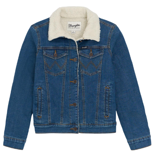Wrangler Denim Sherpa Women Jacket