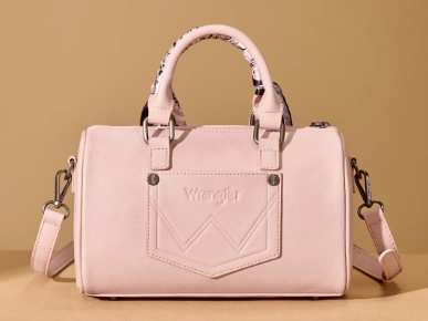 Wrangler Bandana Paisley Print Barrel Crossbody