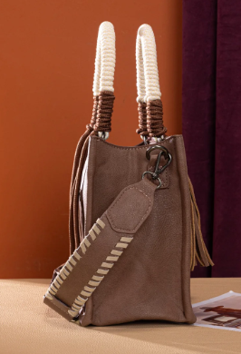 Wrangler Cow Print Tote/Crossbody