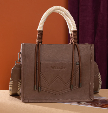 Wrangler Cow Print Tote/Crossbody